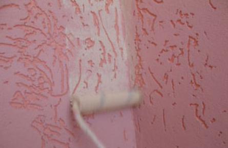Характеристика структурной краски для стен Акриловая структурная краска